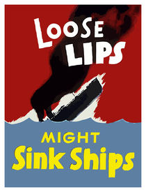 Loose Lips Might Sink Ships von warishellstore
