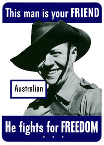 Australian -- This Man Is Your Friend by warishellstore
