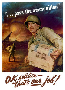 Pass The Ammunition -- WWII by warishellstore