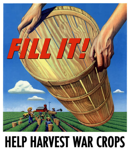 169-67-harvest-war-crops-ww2-poster