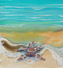 Detail of Starfish by Julie Ann  Stricklin