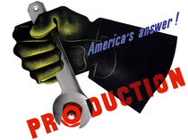 America's Answer! Production -- World War 2 von warishellstore