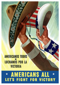 Americans All Let's Fight For Victory -- WWII von warishellstore