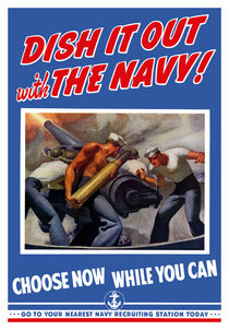 Dish It Out With The Navy -- WWII von warishellstore