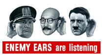 Enemy Ears Are Listening -- WW2 by warishellstore