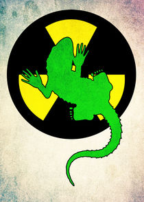 Radioactive Gecko by Denis Marsili