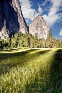 Cathedral Rocks in Yosemite Valley by Chris Frost