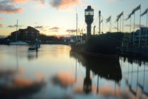 Hull Marina at Sunset by Sarah Couzens
