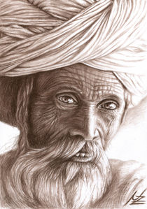Rajasthan Man by Nicole Zeug