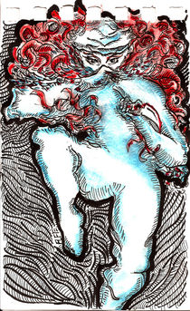Demon Girl by Alfredo  Saavedra