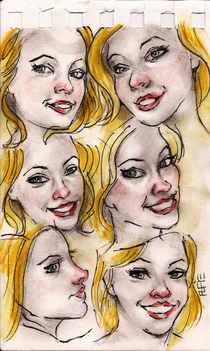 Mikaela Faces by Alfredo  Saavedra
