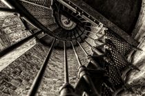 30 Mile lighthouse stairs by Richard Wood