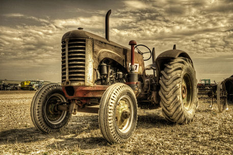 Vintage-tractor