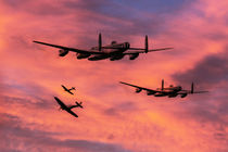 Bomber Escort - Dawn Raid von James Biggadike
