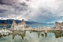 Reflected Storms at Mono Lake von Chris Frost