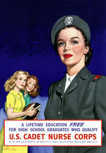US Cadet Nurse Corps -- WWII by warishellstore