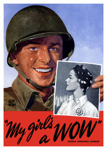 My Girl's A WOW! Woman Ordnance Worker -- WWII von warishellstore