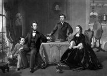 President Lincoln And His Family by warishellstore