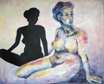 Frau mit Schatten? by philomena
