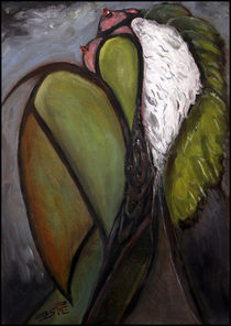 Engel in grün by opaho