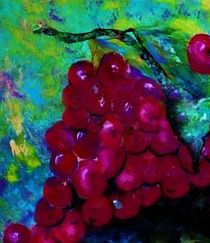 Red Grapes, Oh my my! by eloiseart
