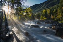 Mountain Creek Sunrise by Leland Howard