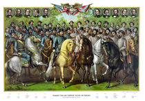 Prominent Union and Confederate Generals and Statesman by warishellstore