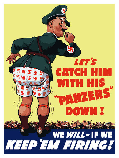 389-219-hitler-panzers-down-ww2-cartoon-poster