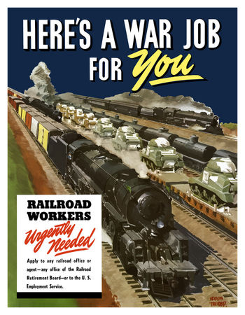 391-221-railroad-jobs-ww2-poster