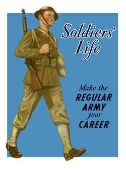 397-226-soldiers-life-ww2-army-poster