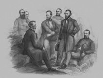 President Lincoln and His Commanders by warishellstore