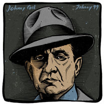 Johnny Cash Johnny 99 by Mychael Gerstenberger