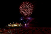 Feuerwerk über der Seebrücke Sellin von papadoxx-fotografie