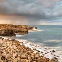Sunset Storms at Portland Bill by Chris Frost