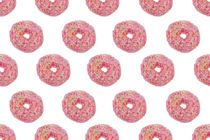 Pink Donut Pattern by kunertus