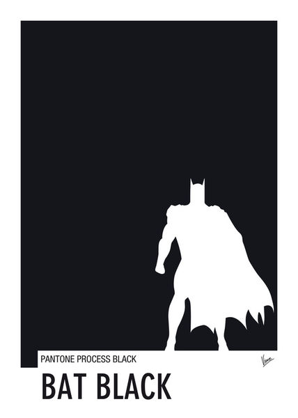 My-superhero-02-bat-black-minimal-pantone-poster