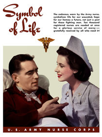 Symbol Of Life -- Army Nurse Corps WW2 von warishellstore
