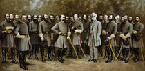 Robert E. Lee and His Generals -- Civil War by warishellstore