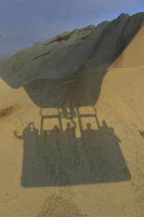 hot air balloon cappadocia shadow by emanuele molinari