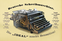 Schreibmaschine IDEAL...fiktive Annonce von ir-md