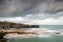 Storms at Portland Bill by Chris Frost