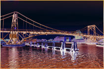 KWH - Brücke in Wilhelmhaven Art-Desing von michas-pix