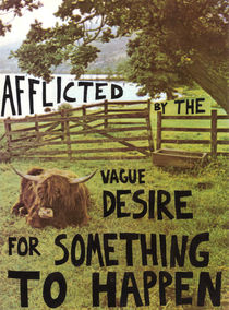 Afflicted By The Vague Desire For Something To Happen by Neil Campau