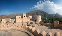 Nakhal Fort Oman by Norbert Probst