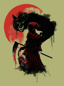Red Grim Riding Hood von Ahmad Ifan Rofiyandi