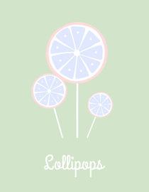 Lollipop blue von jane-mathieu