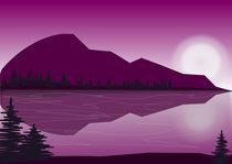 Purple Mountain von Anastasiya Malakhova