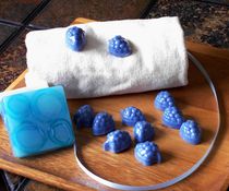 Blue Berries Mini Soaps by Anastasiya Malakhova