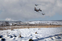 Battle of Britain Snow Scene von James Biggadike