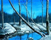 Blue Winter von Anastasiya Malakhova